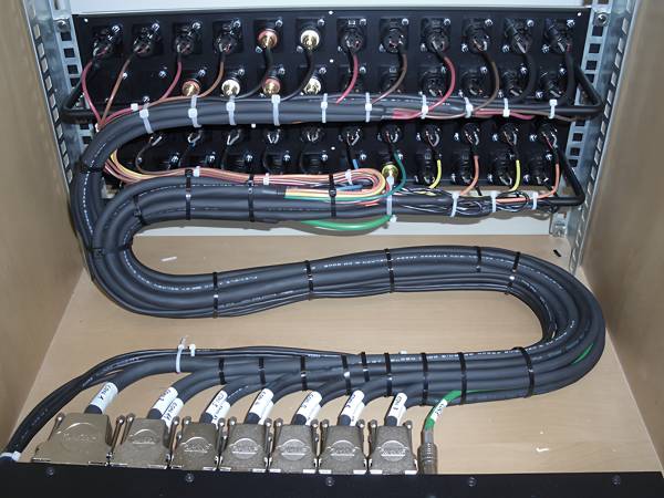 wiring - Intellimix flexibel montierbares 4HE Breakout-Panel